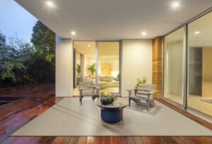 Outdoor Rug covered patio