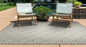 Outdoor Area Rug Custom Cut Rug in Big Kahuna by Masland