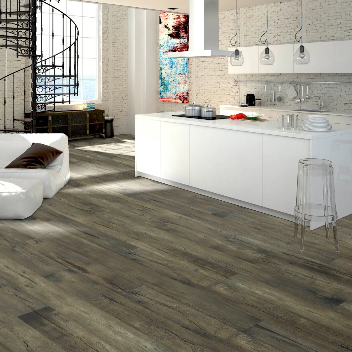 wide plank flooring