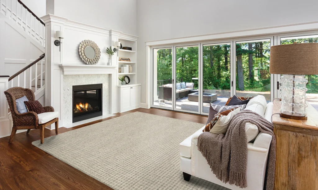 Flat rug for Livingroom-Stanton-Dani-White Rain