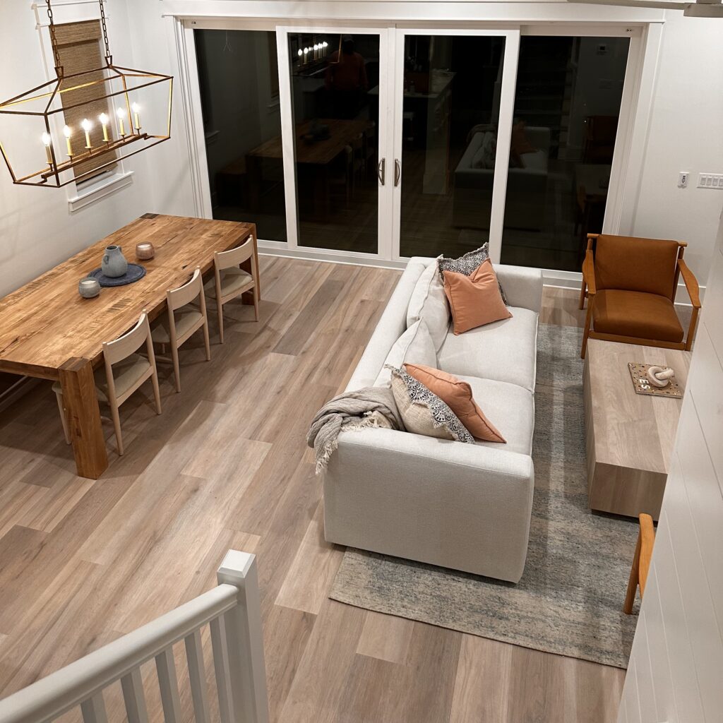 Karndean Luxury Vinyl floor for custom home in Seacrest FL